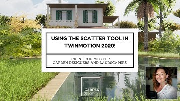 Using the Scatter Tool in Twinmotion 2020 to create 3D Grass!
