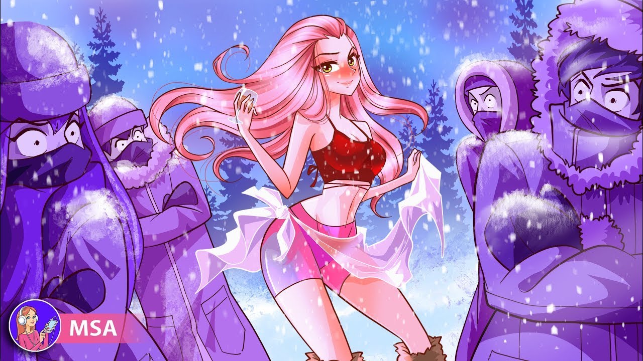 أرتدي البكيني بالشتاء