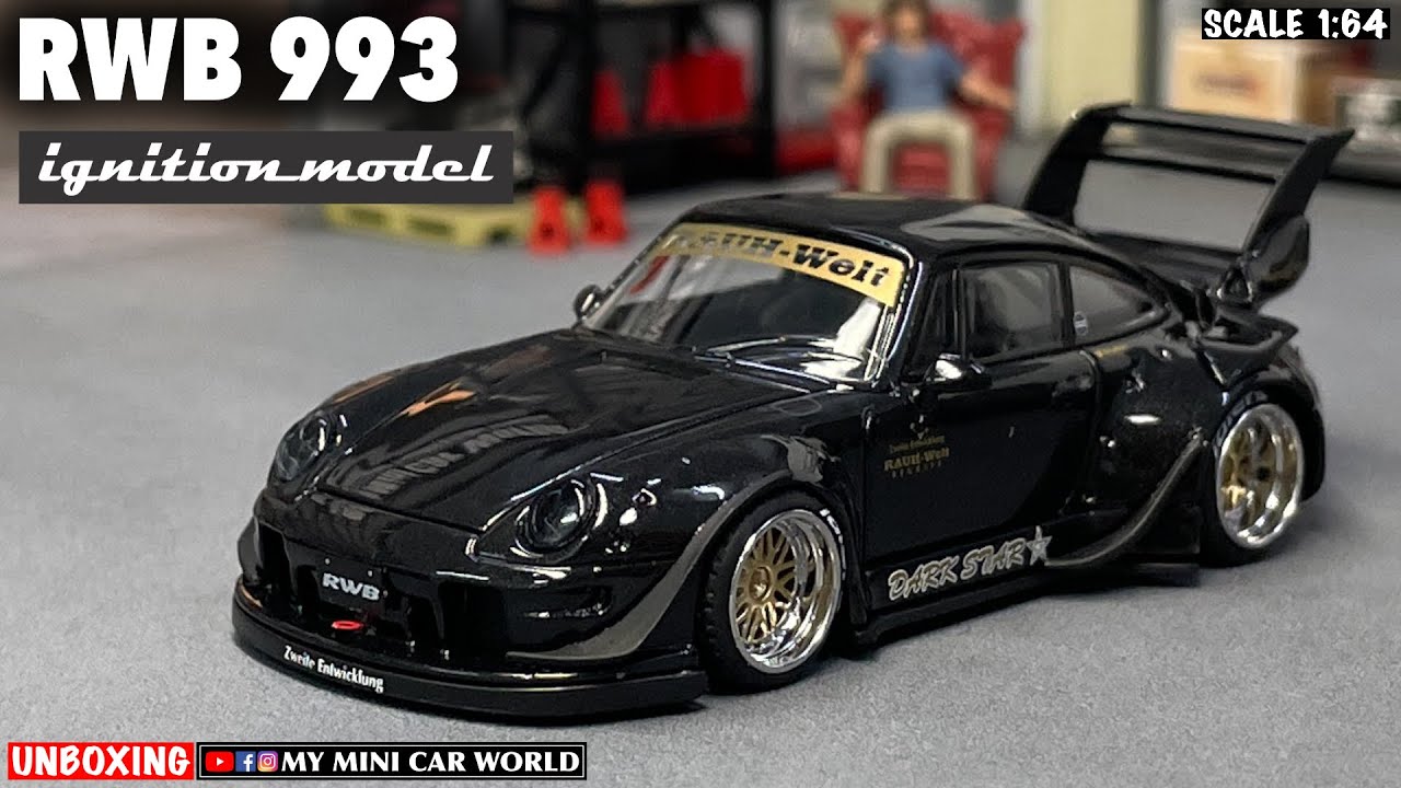 MY MINI CAR WORLD』UNBOXING IGNITION MODEL 1/64 RWB 993 - YouTube