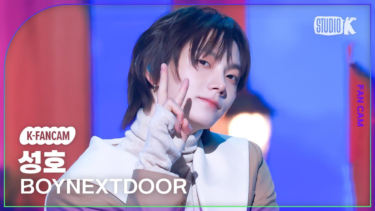 ソンホ「오늘만 I LOVE YOU」公式Fancamのサムネイル