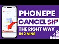How To Close or Cancel SIP in PhonePe App Online 2026? Stop & Withdraw SIP Easy Process