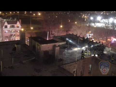 FDNY Drone Deployed at Bronx 4-alarm Fire 3-6-17