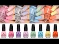 China Glaze Spring Pastels 2017 Collection LIVE Swatch & Review!