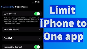 How to Use Guided Access on iPhone and iPad | Limit Access on iPhone to One app