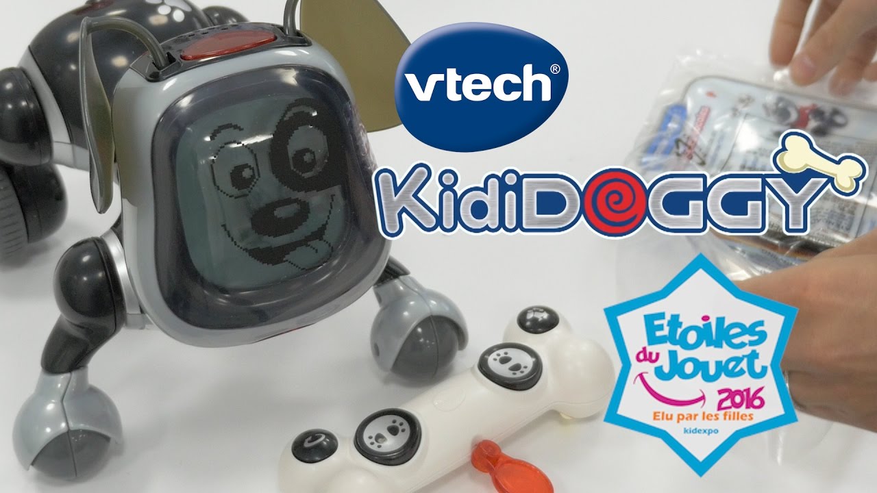 Test du robot-chien Kidi Doggy de la marque Vtech - Mon petit journal  High-Tech