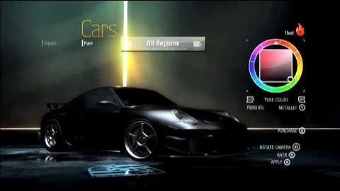Need For Speed Undercover: Exclusive Customization.