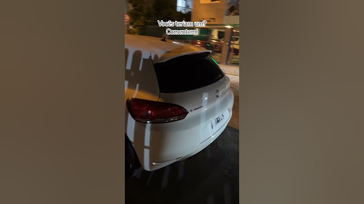 VOLKSWAGEN SCIROCCO NO BRASIL #shorts