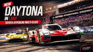 Le Mans Ultimate NEW Daytona Track Toyota Hypercar Multi-Class Racing