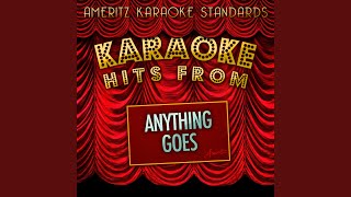 Video thumbnail of "Ameritz Karaoke - Anything Goes (Karaoke Version)"
