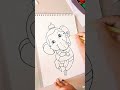 how to draw ganpati drawing..#shorts