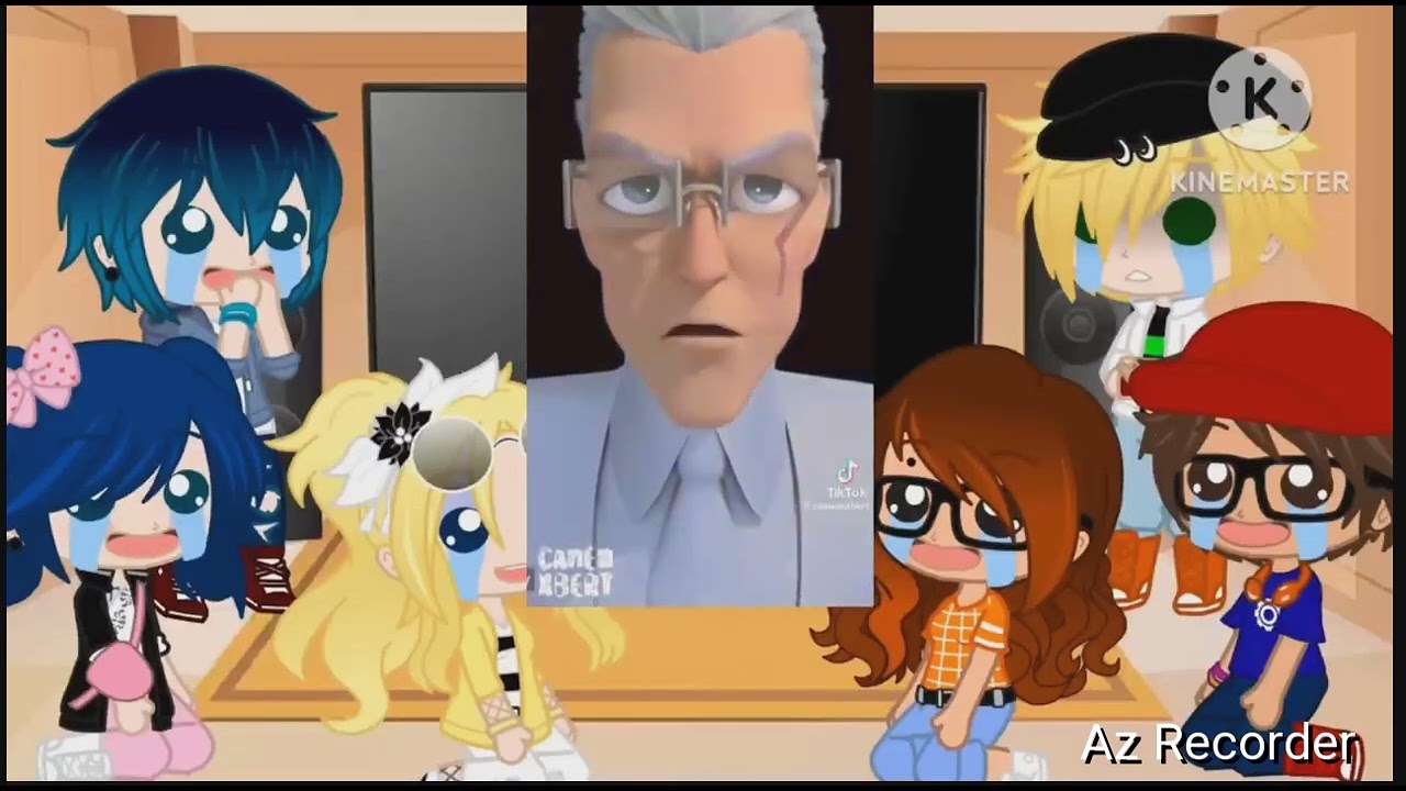 Miraculous lady bug react to themselves (only funny)