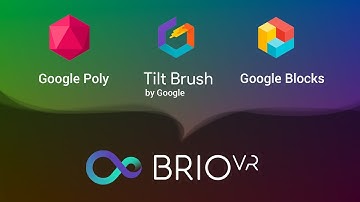 Google Poly scene in VR and AR with BRIOVR