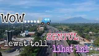 Indahnya pemandangan jalan toll jakarta sentul l LRT jagorawi sentul kerja nyata Jokowi screenshot 5