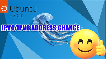 How to change IPv4/IPv6 in ubuntu 22.04 LTS