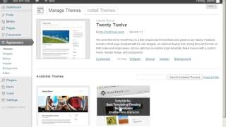 Custom Wordpress Templates and Themes, Part2, A Basic Template