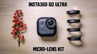The new Insta360 GO Ultra Micro Lens Kit (Close-up Shots)