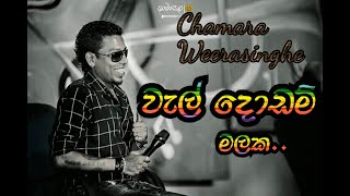 Video thumbnail of "Wal dodam malaka | Chamara Weerasinghe | Chamara weerasinghe Best sinhala song |"