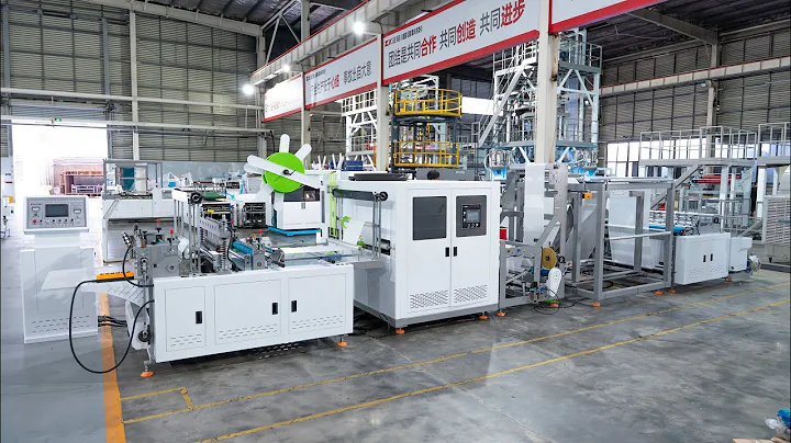 ZXL-D700 Non Woven Flat Bag Making Machine With Online Handle | 4-in-1 Full Process