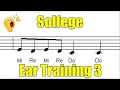 Call and response solfege song 3 of 5  from exercises for ear triaining