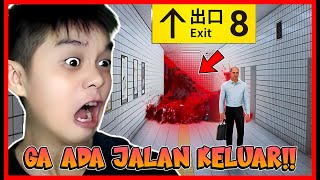 ATUN TERJEBAK DI DALAM STASIUN KERETA API GA BERUJUNG !! Feat @sapipurba The Exit 8