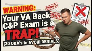 TOP SECRET: VA Back Exam! (30 Q&A's REVEALED) - ACE Your C&P, Max Your Rating!