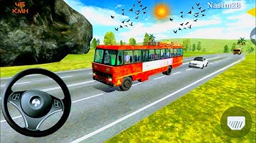 Indian Sleeper Bus Simulator Bus GamesIndian Bus Game - 3D Games - Android Gameplay #621