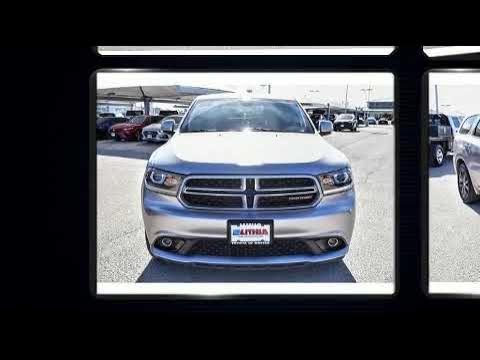 2018 Dodge Durango GT RWD in Odessa, TX 79762-8186 - YouTube
