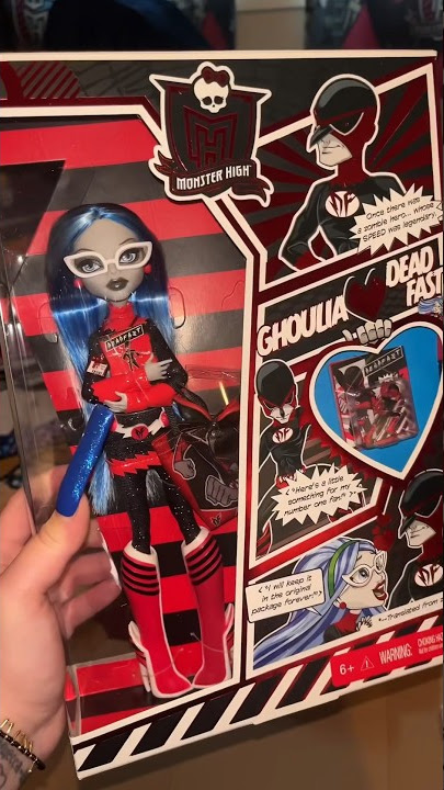 Monster High Abbey Bominable Boneca Antiga Rara Colecionável