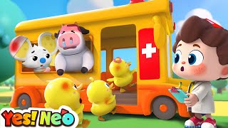 Download Lagu 🔴LIVE | Wheels On the Ambulance | Ambulance Rescue Team | Nursery Rhymes \u0026 Kids Songs | Yes! Neo MP3
