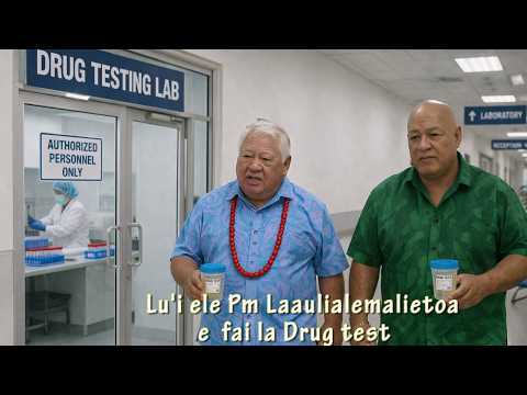 Palemia ma Tusitala Aso Tofi 2 Aperila - Lu'i e le PM Tuilaepa ma Limoni e aga'i e fai Drug Test .