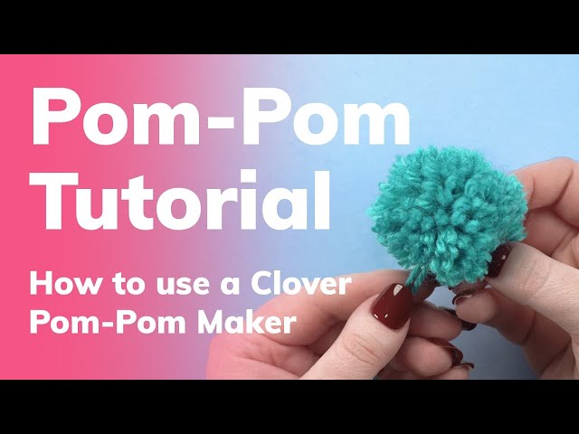 Clover Pom Pom Maker - The Black Sheep Yarn Boutique