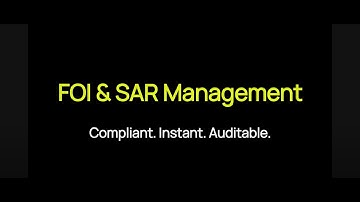 Wizuda Freedom of Information (FOI) & SAR Management