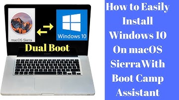 How to install windows 10 on Apple MacBook Pro using Boot Camp Assistant.