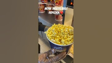 Movie Time Butter Popcorn In Cinema #popcorn #cinema #theatre #movietime #popcornbucket