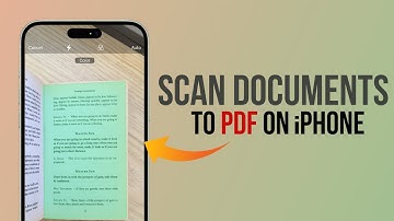 How to Scan a Document to PDF on iPhone without Third Party App