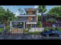 Modern Contemporary home at Kochi, Kerala in 4 cents land