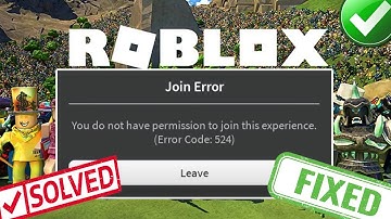 Fix You do not have permission to join this experience in Roblox (2024)