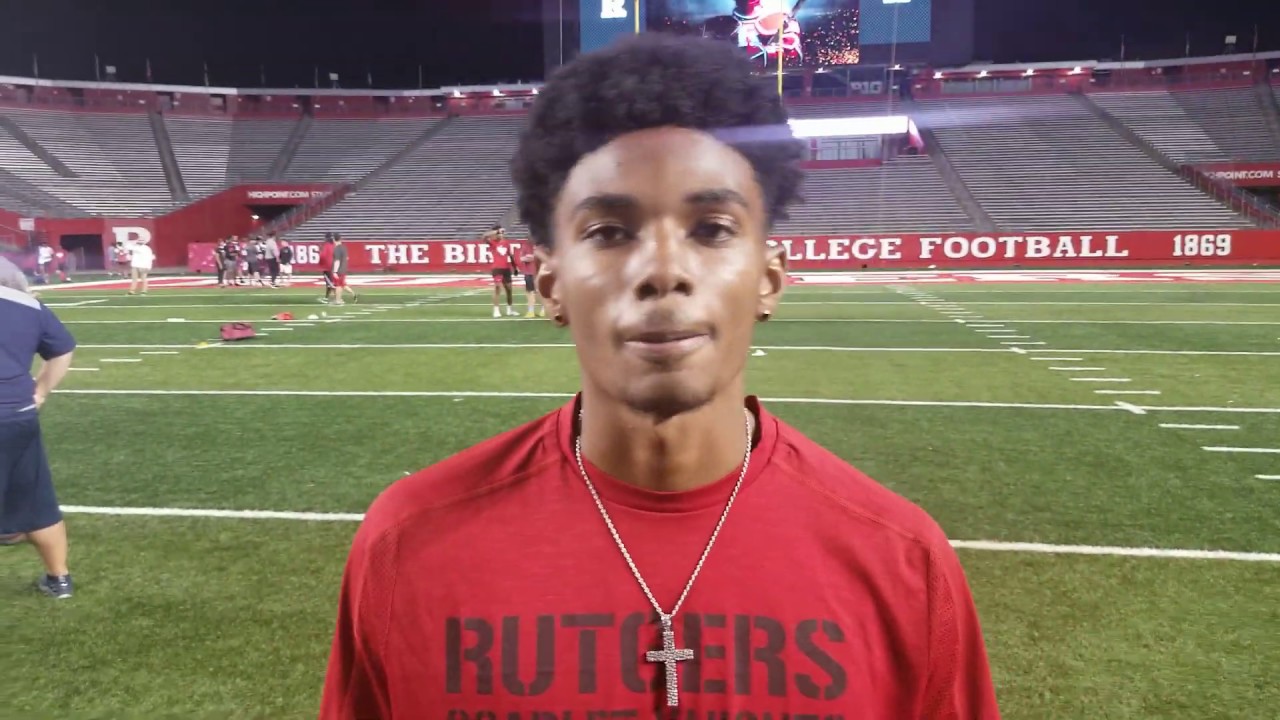 @sports WR target Chris Long talks about visits to Rutgers