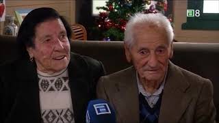 Nieves Tuero y Corsino Villazón cumplen 74 años de casados (28/12/20)