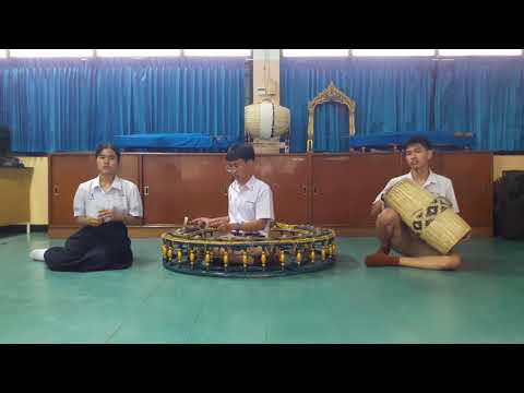 การบรรเลงฆ้องวงเล็ก เพลงแขกบรเทศ อัตราจังหวะสามชั้น ท่อน 2