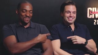Proofs that Sebastian Stan and Anthony Mackie share exactly【1】 brain cell by Marvelite 6,253 views 1 year ago 2 minutes, 25 seconds
