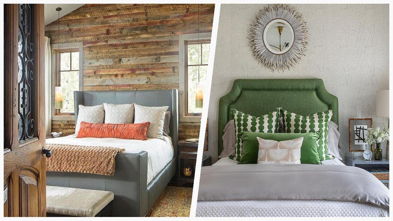 75 All Wall Treatments Mid-sized Bedroom Design Ideas You'll Love 🔴