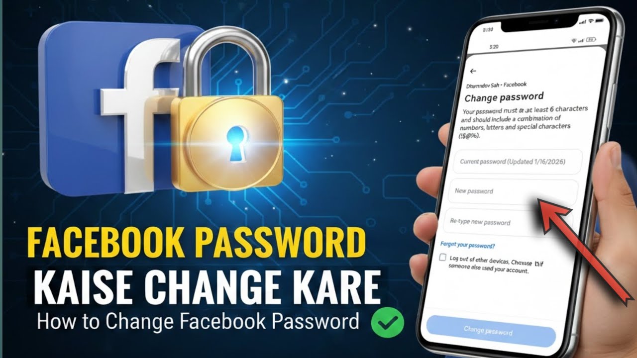 How to Change Facebook Password in by Step Guide2026 | Step