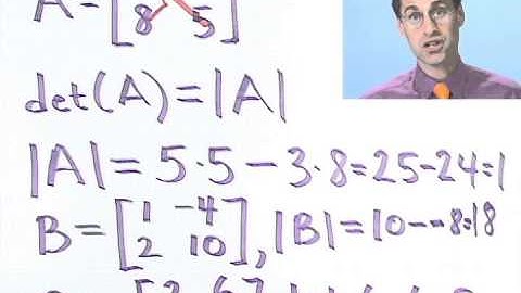 Evaluating 2 x 2 Determinants, Part 3