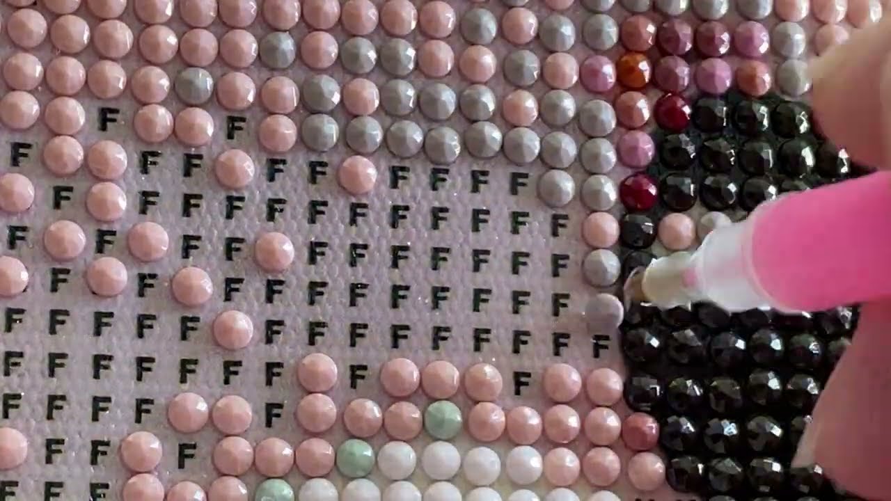 Diamond Painting Panda drinking Bubble Tea