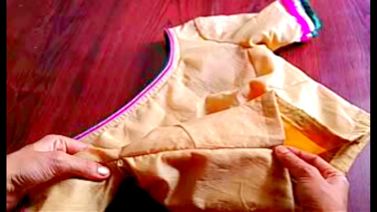 HOW TO ATTACH INVISIBLE ZIP IN BLOUSE YouTube