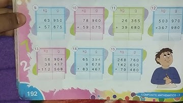 Composite mathematics class 3 chapter 12 measurement of weight exercise 49 question 1 to 19 😊❤