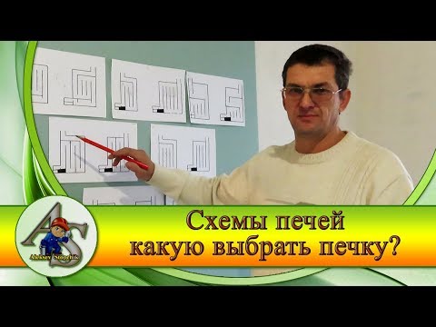 Схемы печей. Какую печь выбрать для дома.