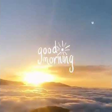 Status wa 30 detik | good morning