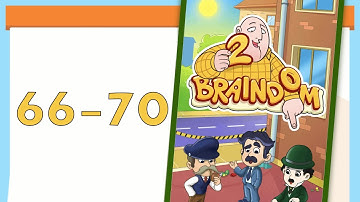 Braindom 2: Brain Teaser Games Levels 66 - 70 Solutions
